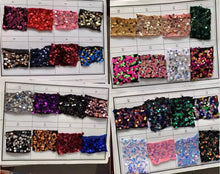 Load image into Gallery viewer, Deep V Neck Long Sequin Dress