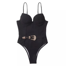 Load image into Gallery viewer, Belted Push Up Swimwear
