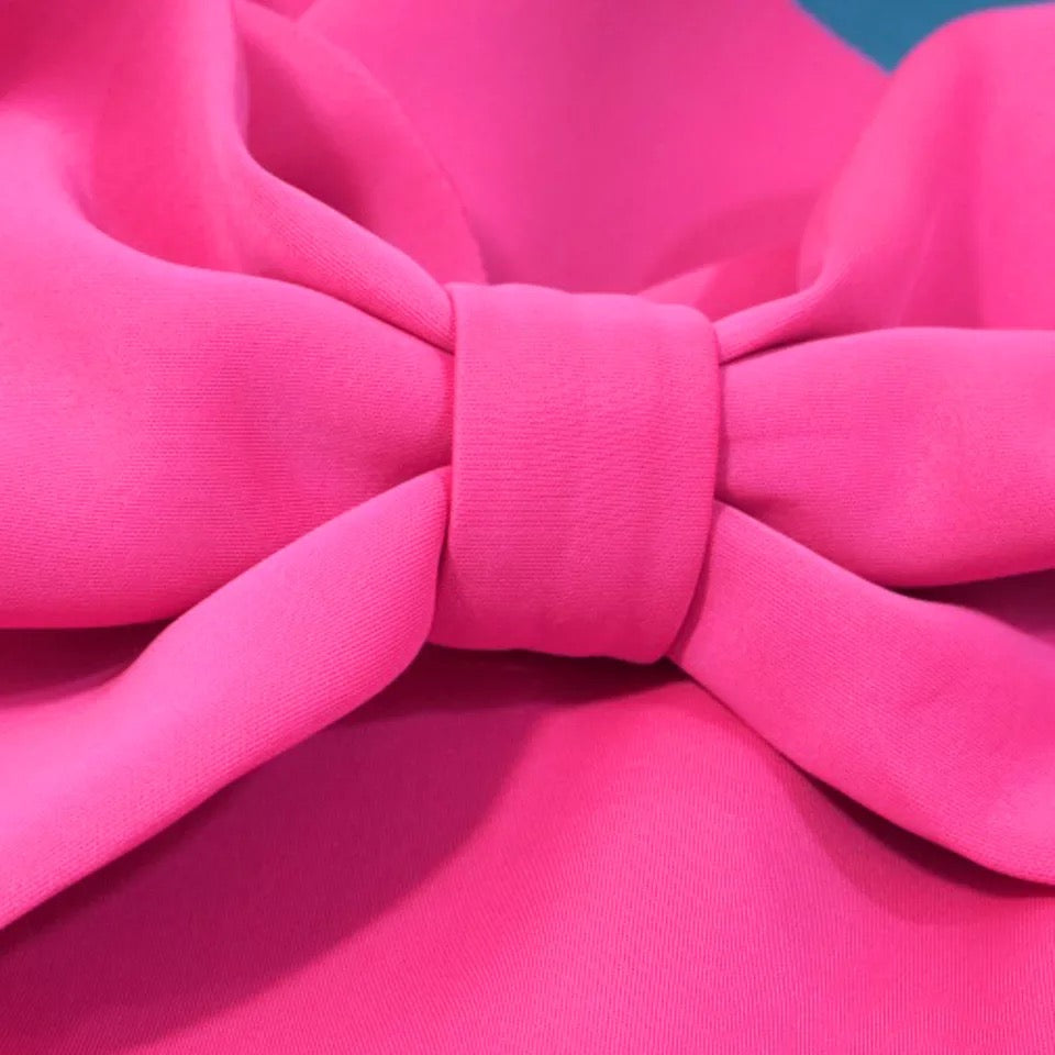Ruffles Bowtie Bodycon Dress