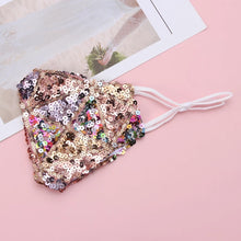 Load image into Gallery viewer, Bling Sequins Reusable Face Mask
