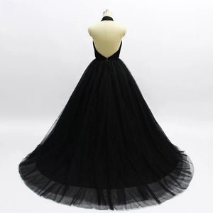 Backless Tulle  Prom Homecoming Dress