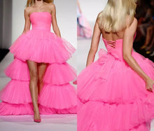 Load image into Gallery viewer, Princess Tiered Tulle Prom  Dress