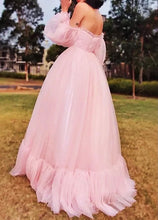 Load image into Gallery viewer, Custom made Blue/Pink Long Evening Gowns / Prom Dress