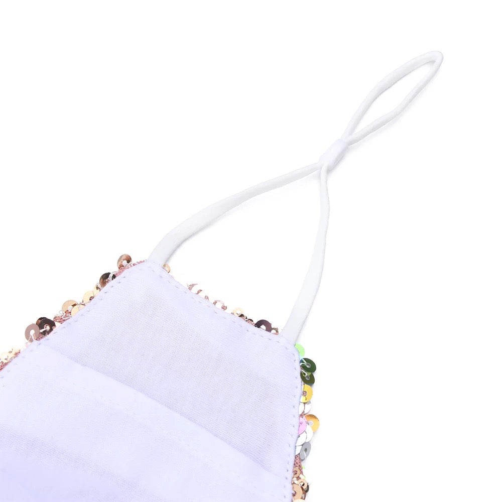Bling Sequins Reusable Face Mask