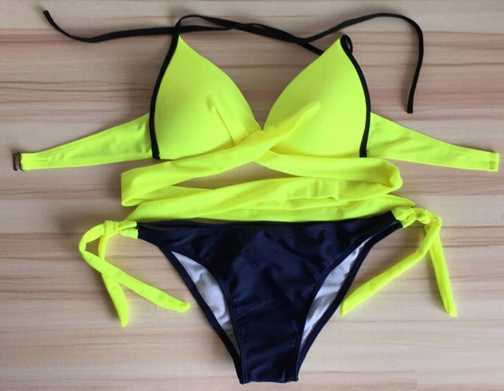 Halter Neck Bikini Set