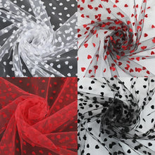 Load image into Gallery viewer, Hearts Tulle Tea-Length Dress