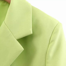 Load image into Gallery viewer, Green Short Jacket