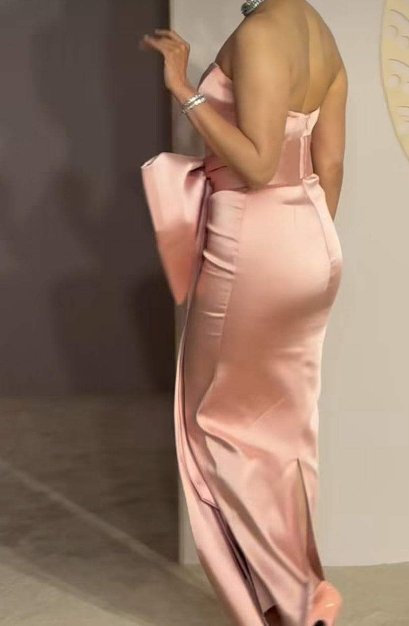 Bow Pink Gown