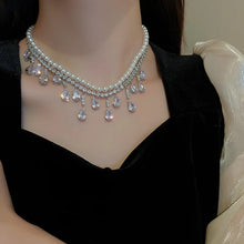 Carica l&#39;immagine nel visualizzatore di Gallery, Pearl Tassel Water Drop Necklace