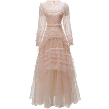 Load image into Gallery viewer, Tulle Mesh Sequins Dress