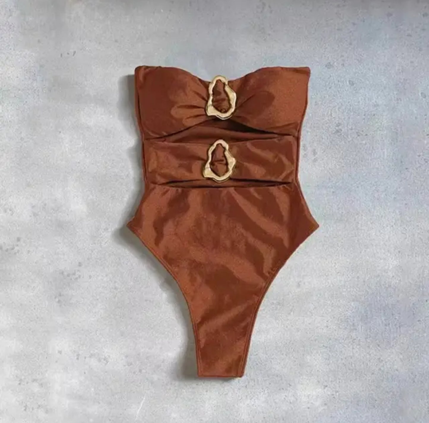 Hollow Out One Piece Swimsuit