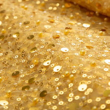 Cargar imagen en el visor de la galería, Beaded Sequins Tulle Fabric