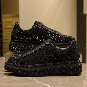 Platform Rhinestones Sneakers