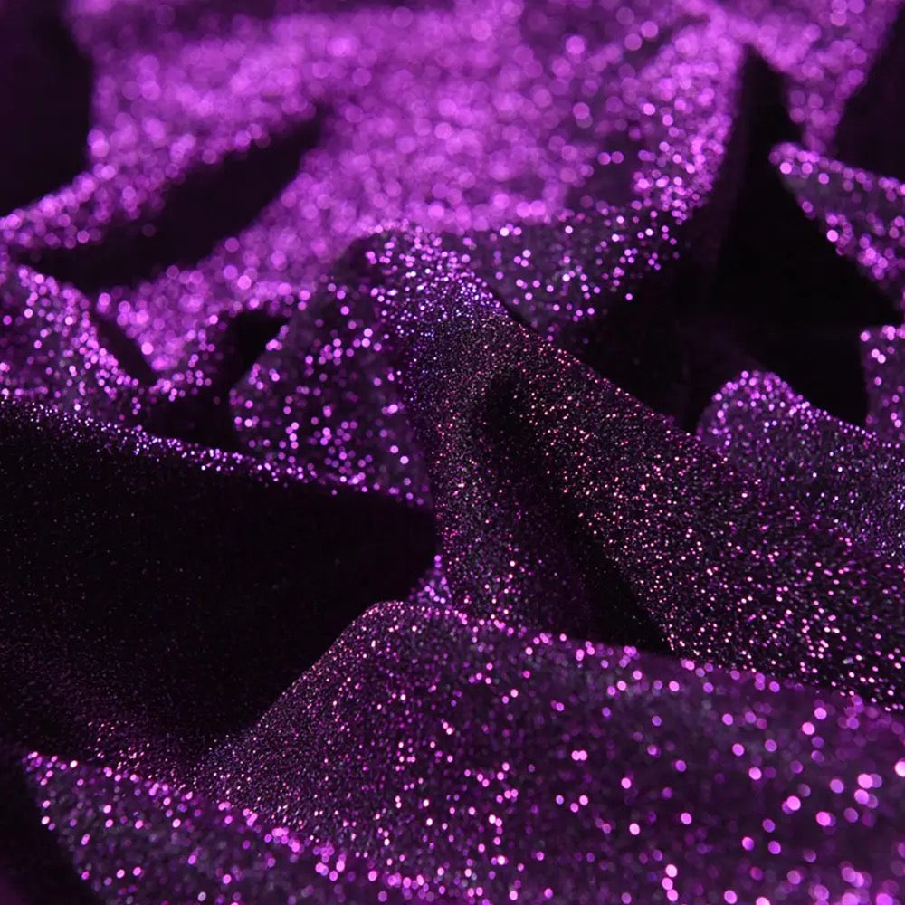 Sparkly Shimmer Glitter Mesh Fabric