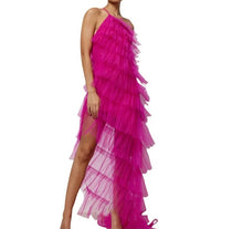 Carica l&#39;immagine nel visualizzatore di Gallery, Tiered Layered Ruffled Long Dress