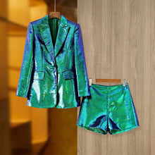 Cargar imagen en el visor de la galería, Sequins Short Suits