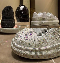 Load image into Gallery viewer, Platform Rhinestones Sneakers