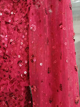 Load image into Gallery viewer, Tulle Mesh Sequins Dress