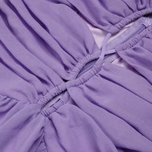 Carica l&#39;immagine nel visualizzatore di Gallery, Purple Spaghetti Strap Sundress