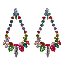 Load image into Gallery viewer, Glass Water Drop Earrings