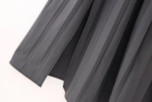 Load image into Gallery viewer, Pleated Sling Sleeveless Slim Long Dress