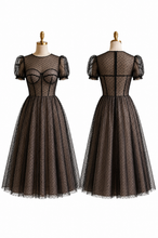 Load image into Gallery viewer, The Polka Dot Tulle Midi Dress