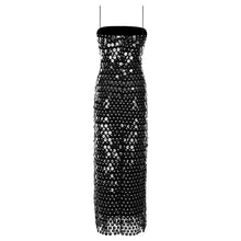 Cargar imagen en el visor de la galería, Sequins Spaghetti Strap Sling Cocktail Dress