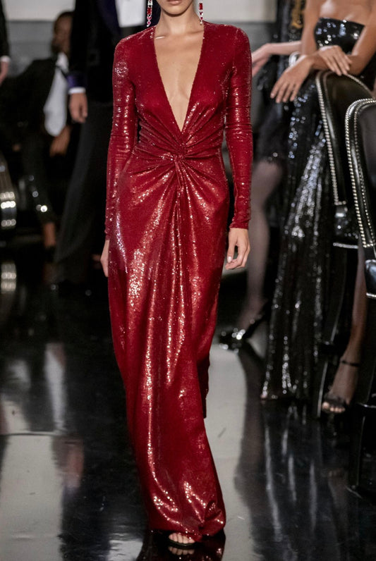 Sparkly Red Dress
