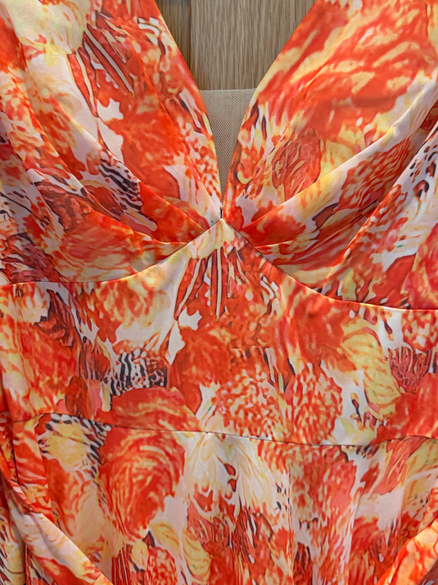 Veni Infantino – Floral Ombré Midi Dress (Designer Edit)