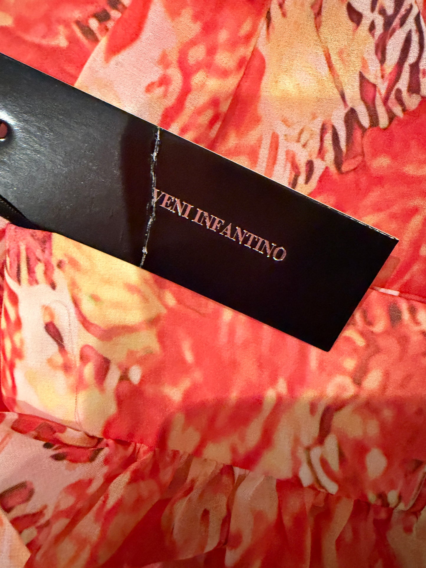 Veni Infantino – Floral Ombré Midi Dress (Designer Edit)
