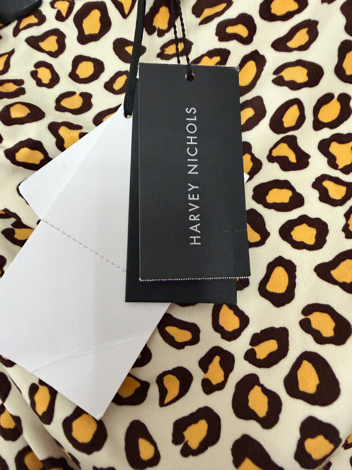 Paco Rabanne Leopard Print Ruched Mini Skirt ( Designer Edit )