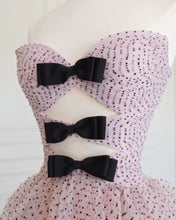 Carica l'immagine nel visualizzatore di Gallery, Blush Polka Dot Princess Gown
