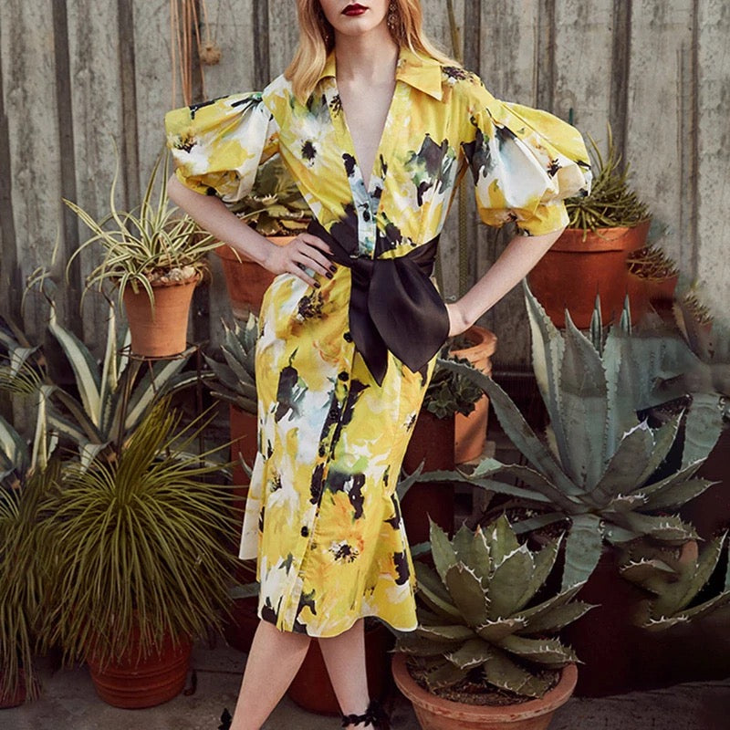Floral Print Dress