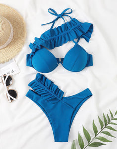 Ruffle Bikini Set