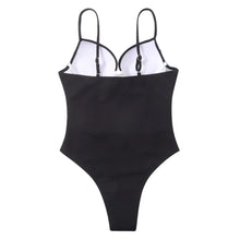 Carica l&#39;immagine nel visualizzatore di Gallery, Belted Push Up Swimwear