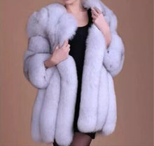 Carica l&#39;immagine nel visualizzatore di Gallery, Winter Thick Faux Fur Outerwear