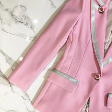 Load image into Gallery viewer, Rose Buttons Pink Jacket