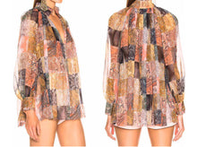 Charger l&#39;image dans la galerie, Vintage Print Blouse