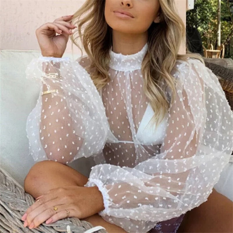 Mesh Blouse