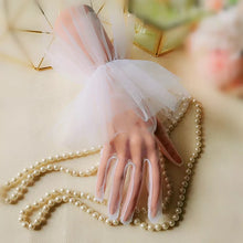 Carica l&#39;immagine nel visualizzatore di Gallery, Wedding Bride Dress Gloves