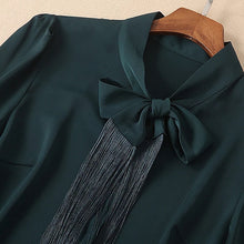 Load image into Gallery viewer, Elegant Pencil Half Skirt and Shirt Set