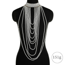 Charger l&#39;image dans la galerie, Imitation Pearl Body Chain Jewellery