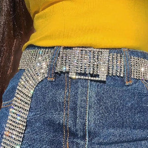 Rhinestones Crystals Belts