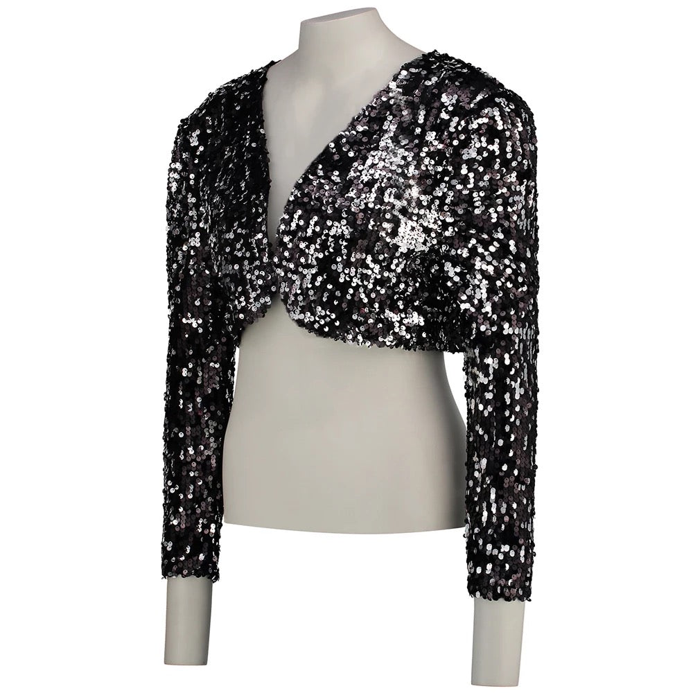 Sparkly Cropped Jacket