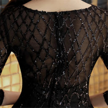 Carregar imagem no visualizador da galeria, Black Shining Sequins Dress