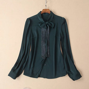 Elegant Pencil Half Skirt and Shirt Set