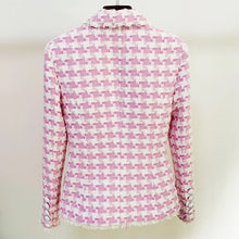 Load image into Gallery viewer, Pink Plaid Blazer