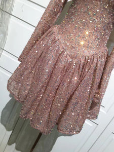 Sweet Glitter Mini Dress