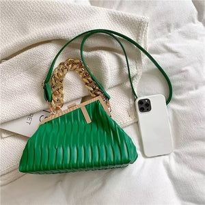 Triangle Thick Chain Bag
