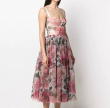 Load image into Gallery viewer, Red Flower Dress